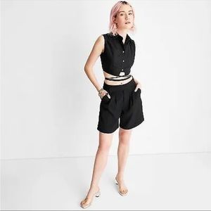 FUTURE COLLECTIVE Shorts Size 4 & AUDEN Bodysuit / Medium / Goth / Bady /BUNDLE